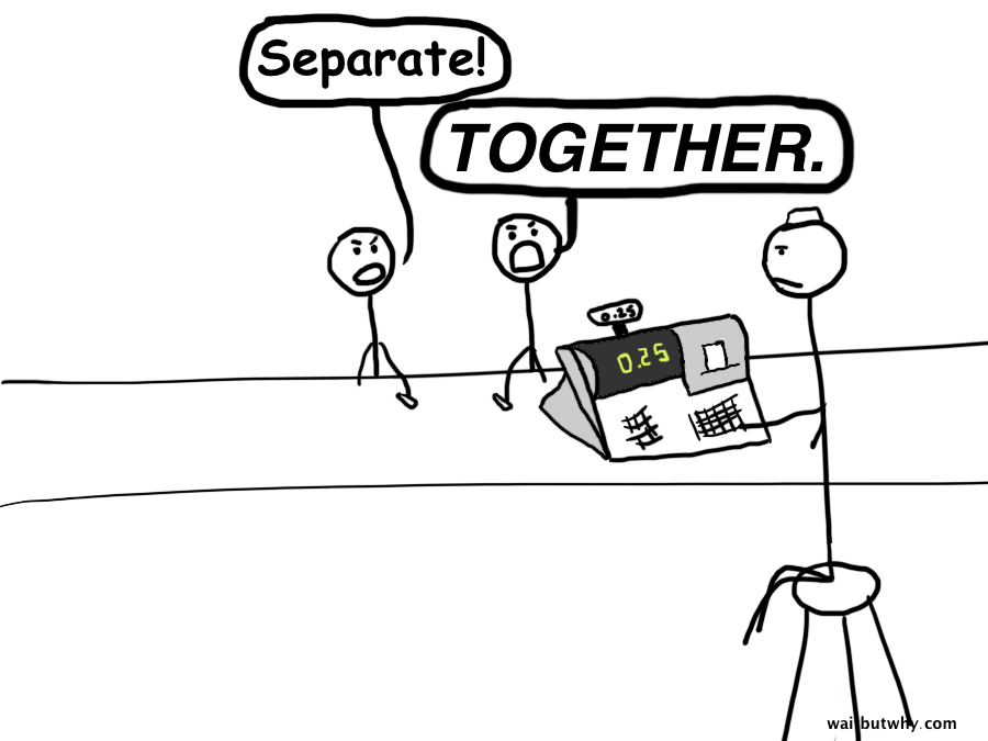 Fighting over the bill